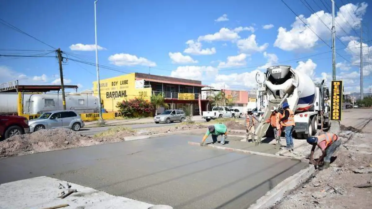 pavimentación calles obras públicas